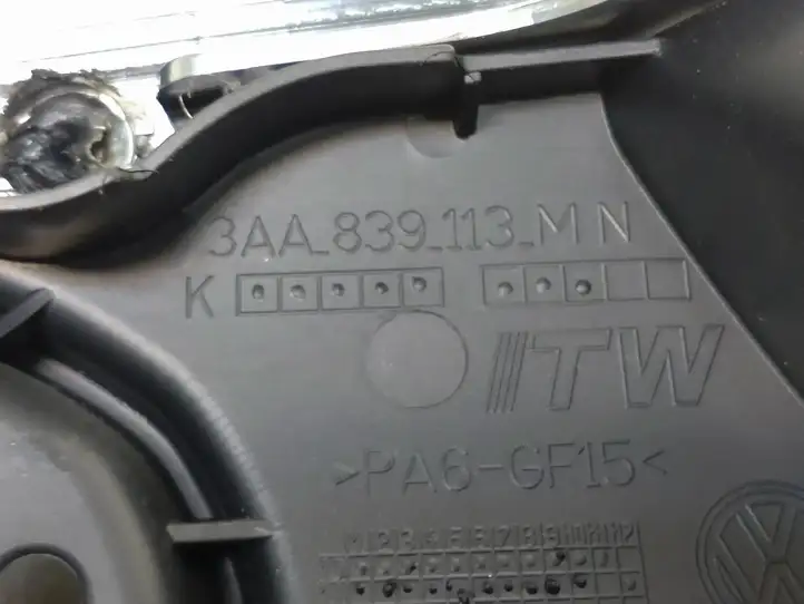 Volkswagen PASSAT B7 (2011 - 2014) 3AA867449A Внутренняя ручка задней двери — фото 10