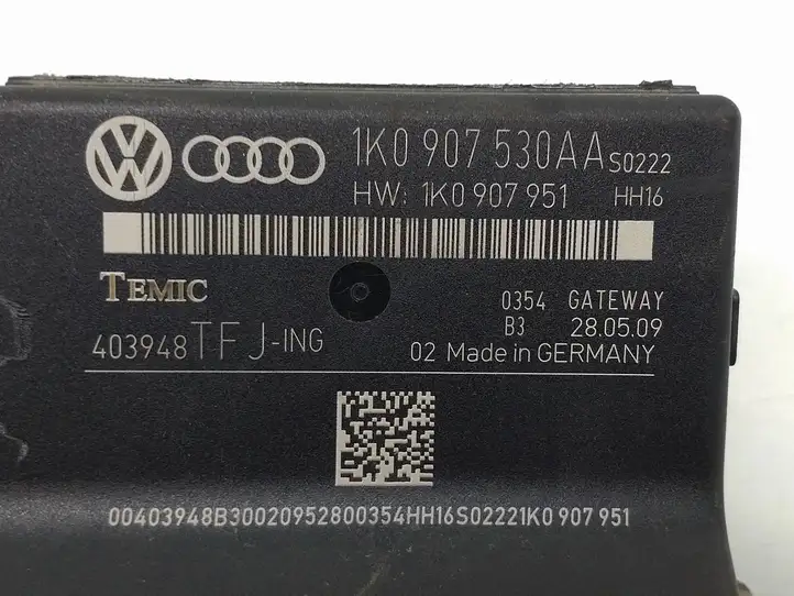 Skoda Octavia Mk2 (1Z) (2004 - 2013) 1K0907530AA Модуль Gateway — фото 4