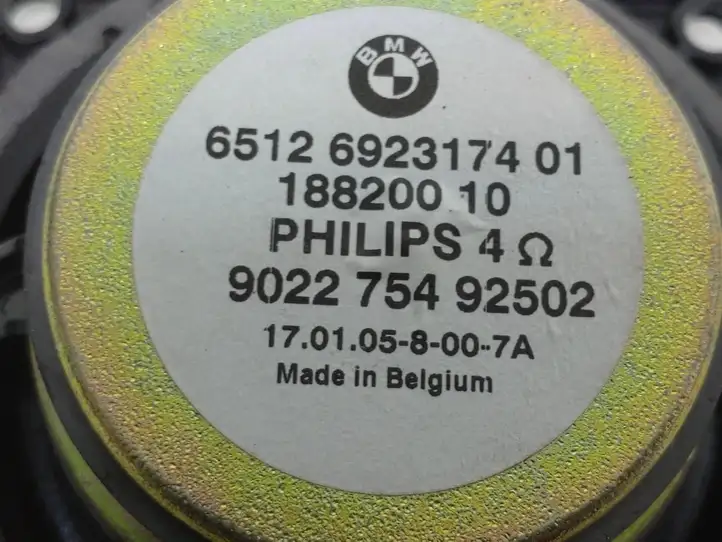 BMW 5 E60 E61 (2004 - 2010) 6923174 Динамики передних дверей — фото 4