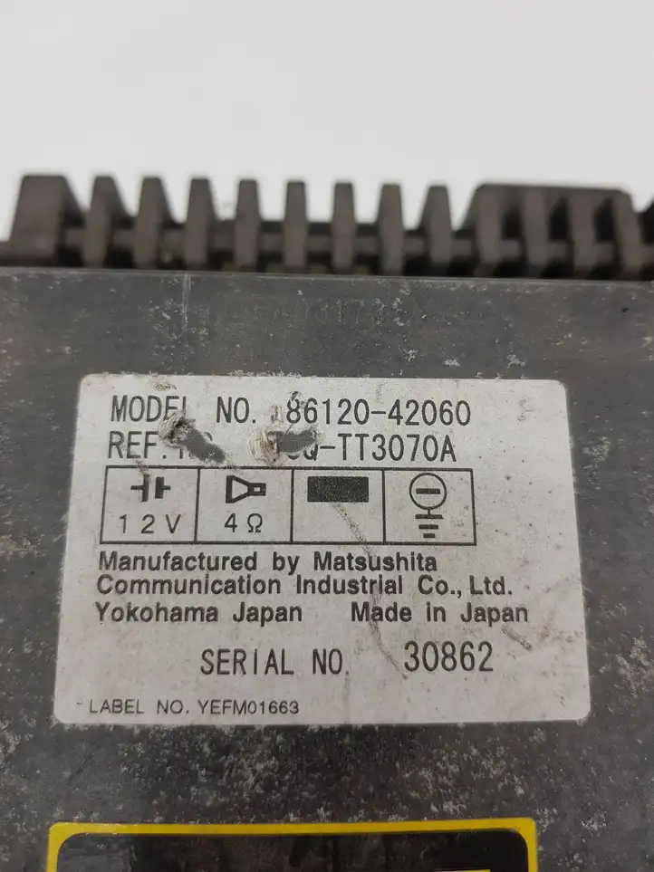 Toyota RAV 4 (XA20) (2000 - 2005) 8612042060 Магнитола / мультимедийная система — фото 3