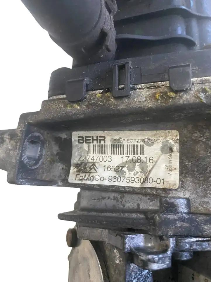 Peugeot Expert (2007 - 2016) 9807593080 Охладитель клапана EGR — фото 2