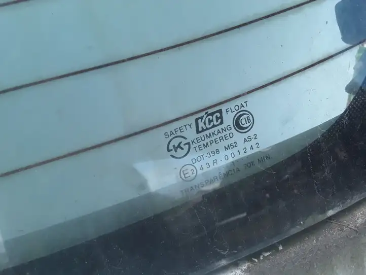 Hyundai Santa Fe (2000 - 2005) 43R001242 Крышка багажника — фото 5