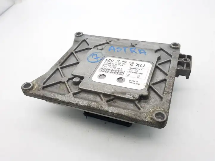 Opel Astra H (2004 - 2009) 12992406XU Блок управления двигателем (ECU) — фото 2