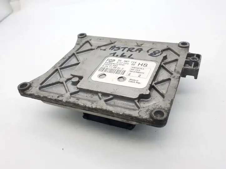 Opel Astra H (2004 - 2009) 55567114HS Блок управления двигателем (ECU) — фото 2