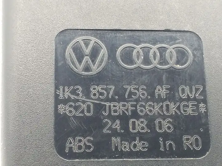 Volkswagen Jetta V (2005 - 2010) 1K3857756AF Замок переднего ремня — фото 4