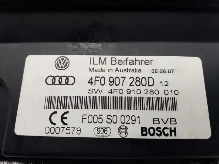 Audi Q7 4L (2005 - 2009) 4F0907280D Блок управления электропитанием — фото 4