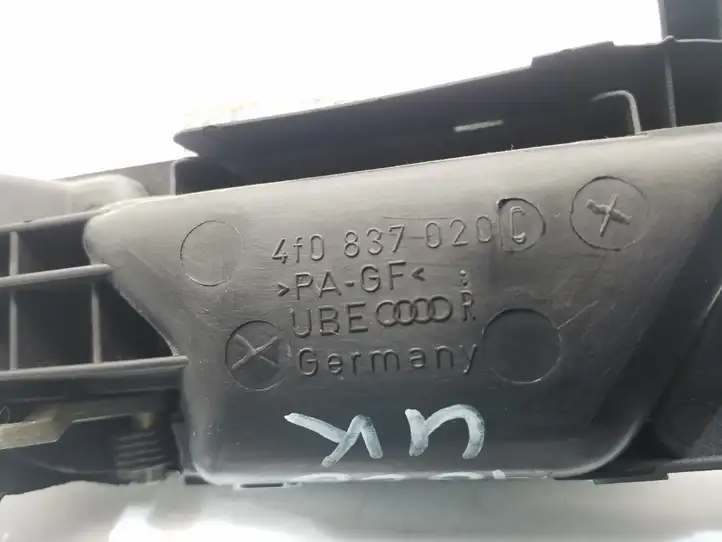 Audi A6 S6 C6 4F (2004 - 2008) 4F0837020C Внутренняя ручка двери — фото 3