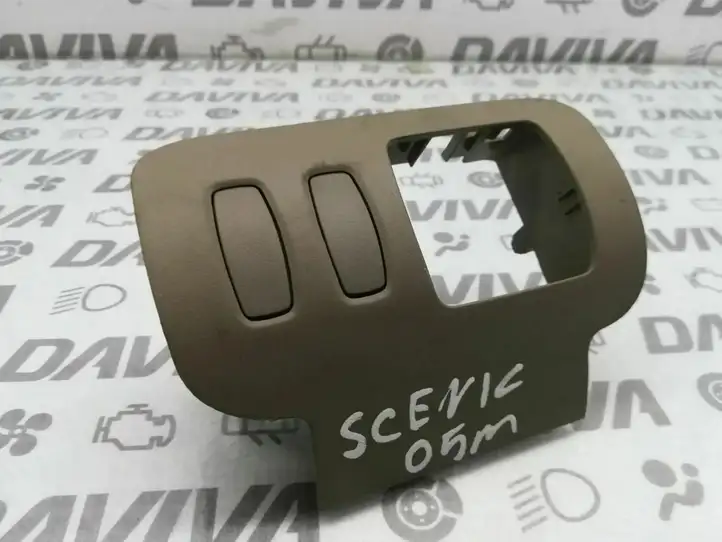 Renault Scenic II - Grand scenic II (2003 - 2006) 8200243297 Включатель регулировки высоты фонарей — фото 1