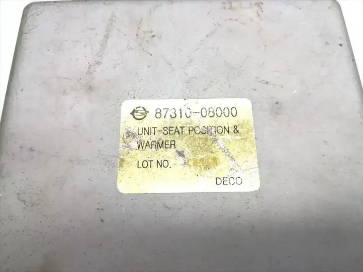 SsangYong Rexton (2001 - 2007) 87310-08000 Блок управления сиденьем — фото 5