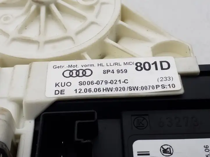 Audi A3/S3 8P (2004 - 2008) 8P4959801D Стеклоподъемник задней двери — фото 2