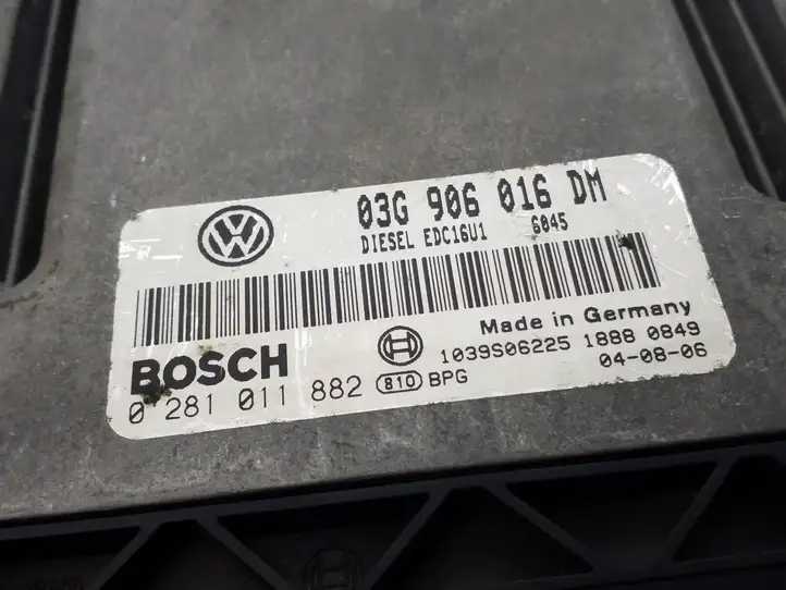Volkswagen Caddy (2004 - 2010) 03G906016DM Блок управления двигателем (ECU) — фото 3