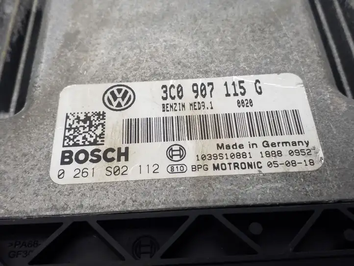 Volkswagen PASSAT B6 (2005 - 2010) 3C0907115G Блок управления двигателем (ECU) — фото 3
