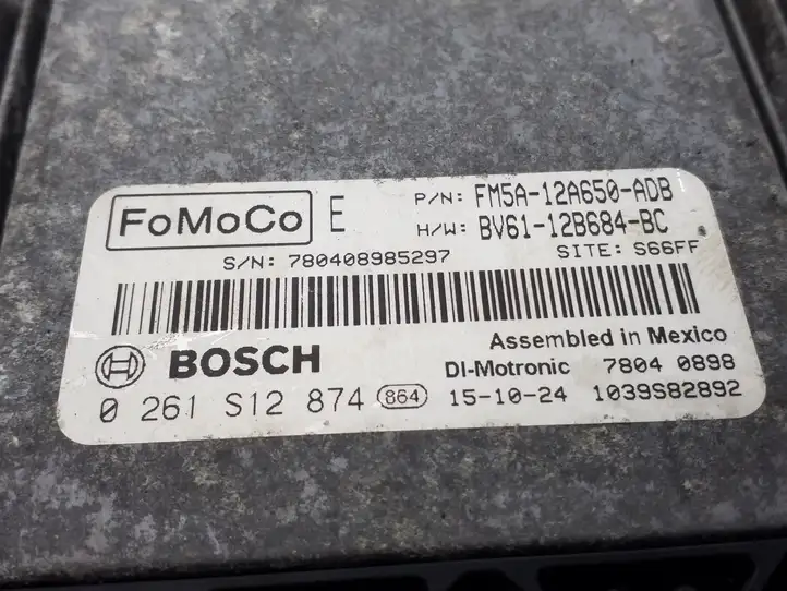 Ford Focus (2011 - 2015) FM5A12A650ADB Блок управления двигателем (ECU) — фото 3