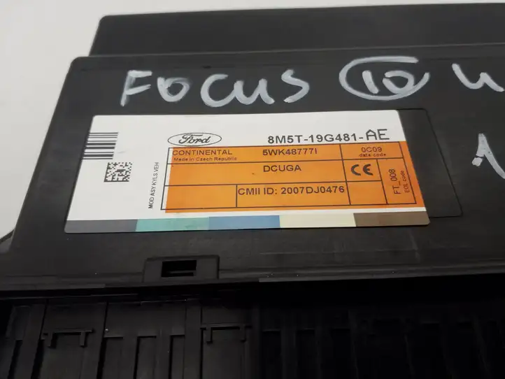 Ford Focus (2011 - 2015) 8M5T19G481AE Модуль комфорта — фото 3