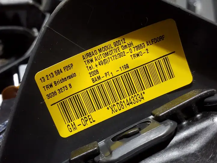 Opel Corsa D (2006 - 2010) 13213584 Подушка безопасности сиденья — фото 4