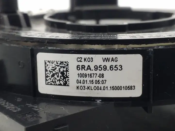 Skoda Rapid (NH) (2012 - 2019) 6RA959653 Контактное кольцо SRS — фото 3