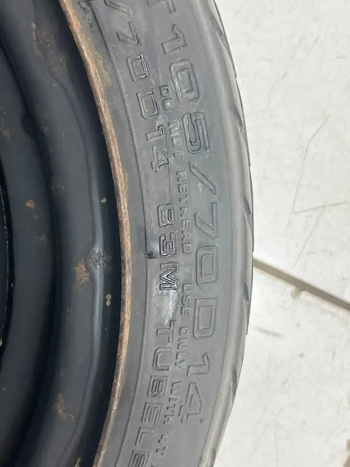 Toyota Yaris (2005 - 2009) 14X4T23923 Запасное колесо R14 — фото 5