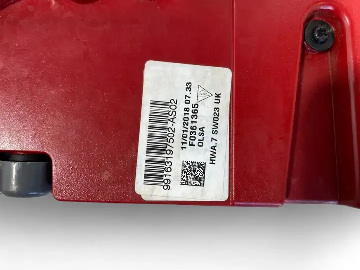 Porsche 911 991 (2011 - 2019) 99163197502 Задний фонарь в кузове — фото 8