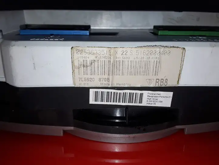 Porsche Cayenne (9PA) (2002 - 2010) 7L5920870B Спидометр — фото 5