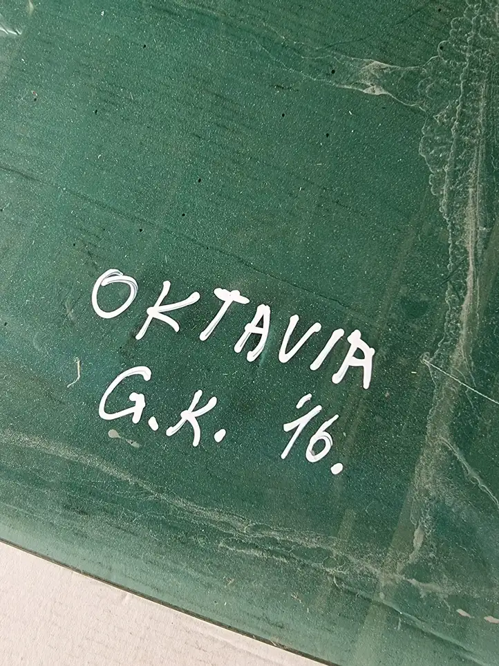 Skoda Octavia Mk3 (5E) (2013 - 2019) 43R006723 Стекло задней двери — фото 2