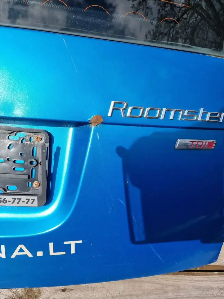 Skoda Roomster (5J) (2006 - 2010) Крышка багажника — фото 4