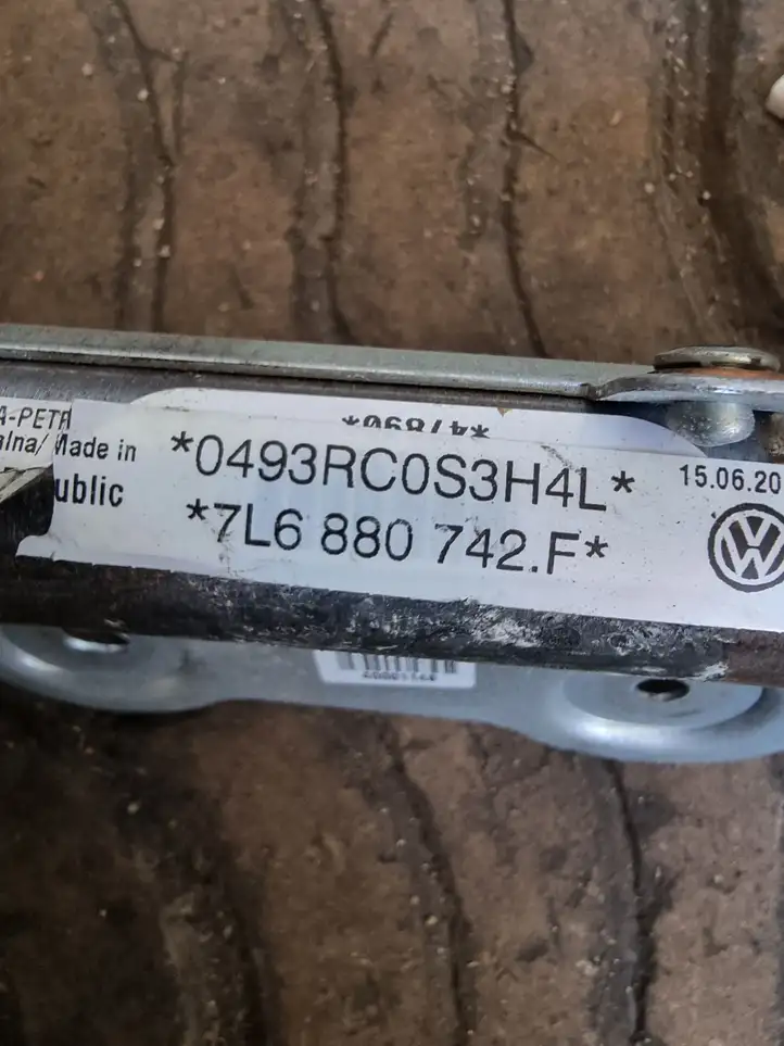 Volkswagen Touareg I (2002 - 2010) 7L6880742F Боковая подушка безопасности шторка — фото 3