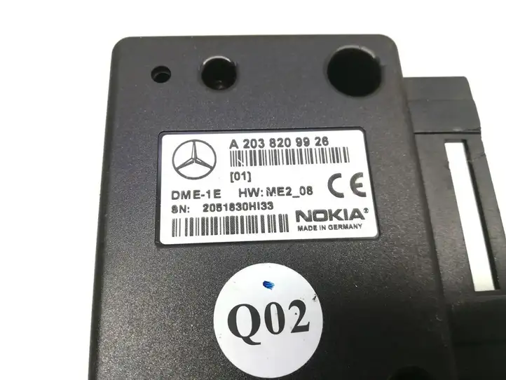Mercedes-Benz CLK A208 (1997 - 2002) A2038209926 Блок GSM — фото 5