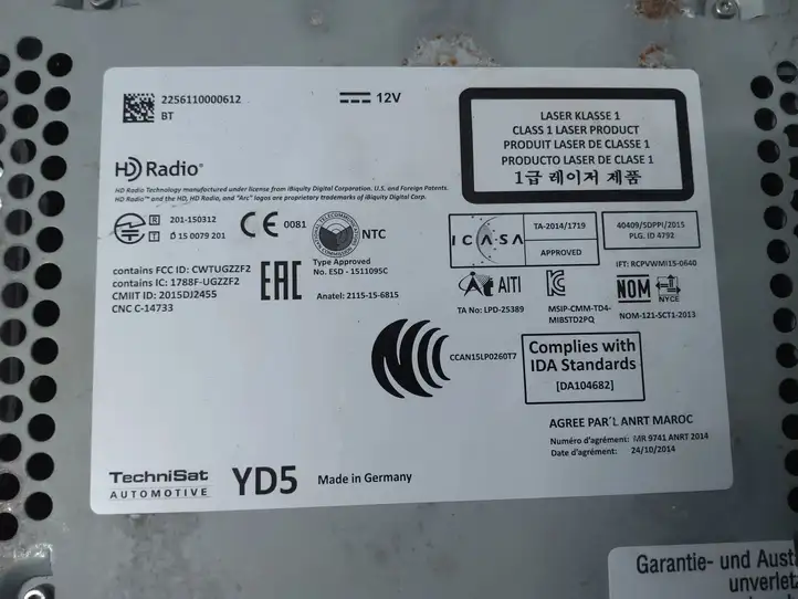 Volkswagen PASSAT B8 USA (2016 - ) 5C0035684B Магнитола / мультимедийная система — фото 5