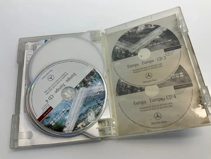 Mercedes-Benz E W211 (2002 - 2009) Навигационные карты CD/DVD — фото 4