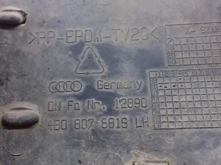 Audi A6 S6 C5 4B (1997 - 2001) 4B0807681S Нижняя решетка переднего бампера — фото 3