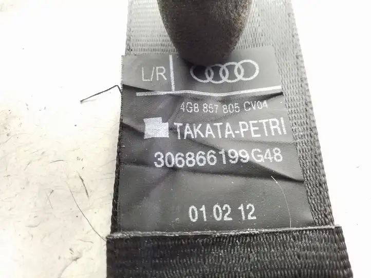 Audi A6 C7 (2011 - 2014) 4G8857805C Задний ремень безопасности — фото 4