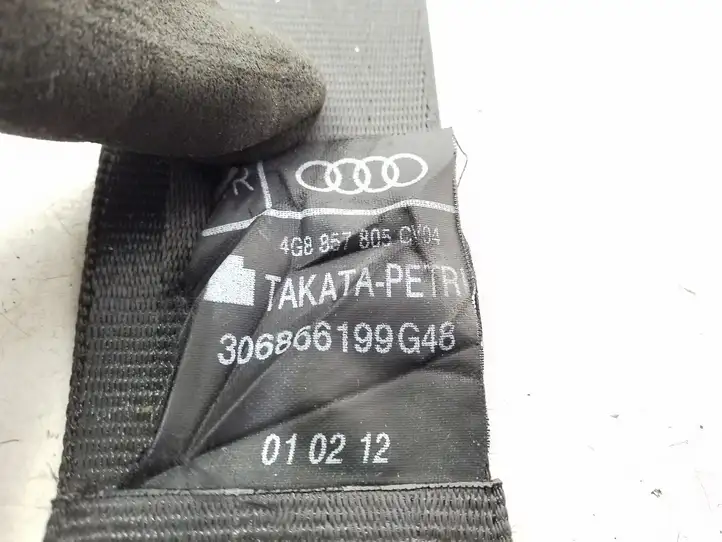 Audi A6 C7 (2011 - 2014) 4G8857805C Задний ремень безопасности — фото 2