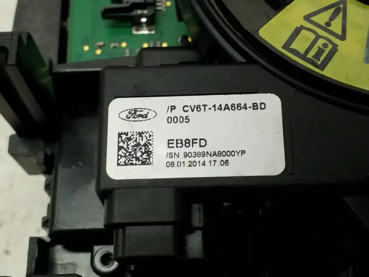 Ford Focus (2011 - 2015) CV6T14A664BD Контактное кольцо SRS — фото 5