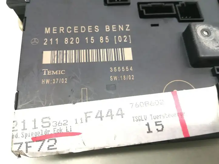 Mercedes-Benz E W211 (2002 - 2009) 2118201585 Блок управления дверью — фото 5