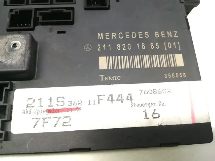 Mercedes-Benz E W211 (2002 - 2009) 2118201685 Блок управления дверью — фото 5