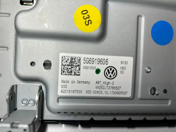 Volkswagen Golf VII (2013 - 2019) 5G6919606 Магнитола / мультимедийная система — фото 5