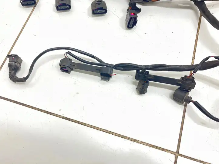 Audi A4 S4 B7 8E 8H (2004 - 2009) 8E1971074FM Проводка двигателя — фото 12