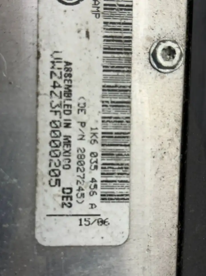 Volkswagen Golf V (2003 - 2009) 1K6035456A Усилитель звука — фото 3