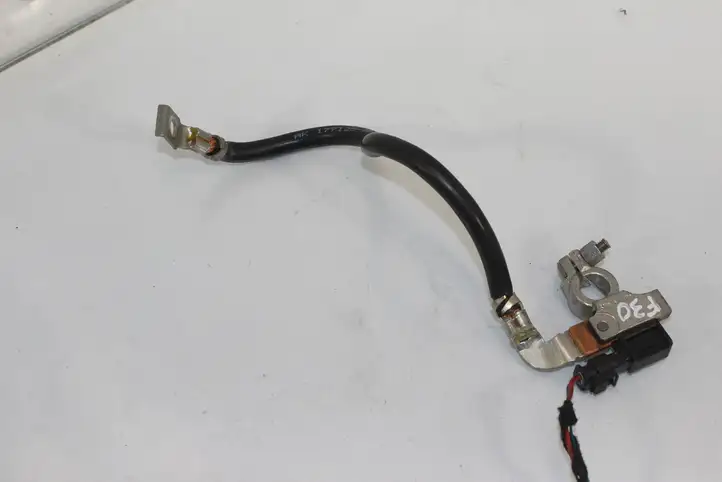 BMW 3 F30 F35 F31 (2012 - 2018) 7631109 Минусовой провод аккумулятора — фото 2