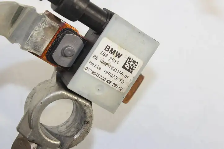 BMW 3 F30 F35 F31 (2012 - 2018) 7631109 Минусовой провод аккумулятора — фото 4