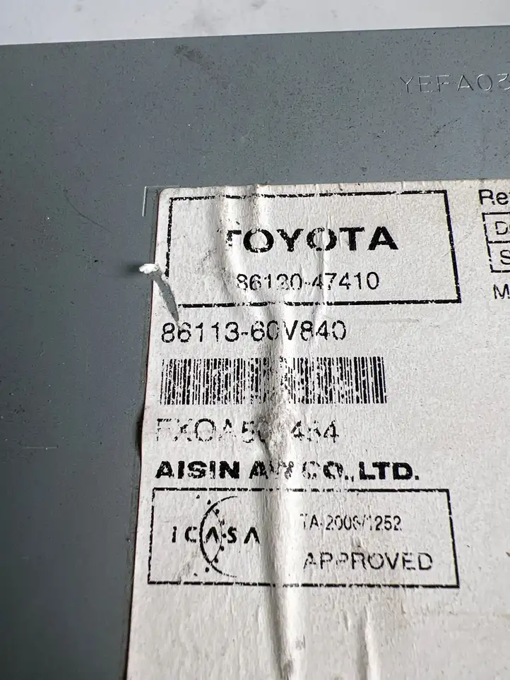 Toyota Auris E180 (2012 - 2018) 8613047410 Магнитола / мультимедийная система — фото 2