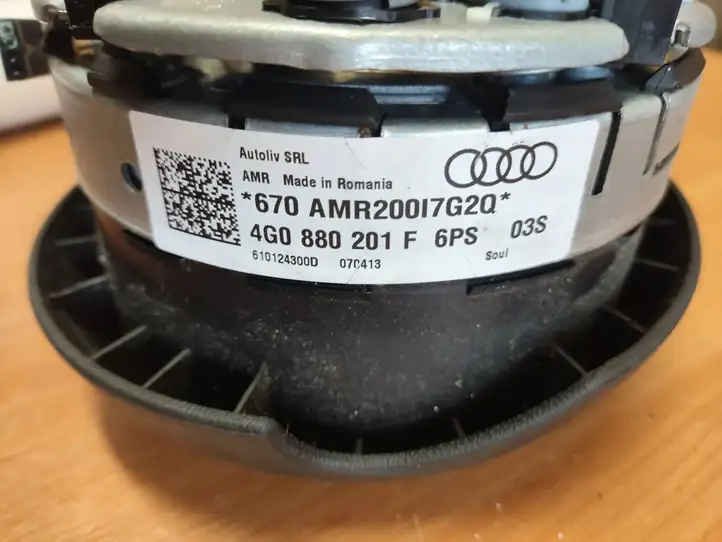 Audi A6 C7 (2011 - 2014) 4G0880201F Подушка безопасности руля — фото 4