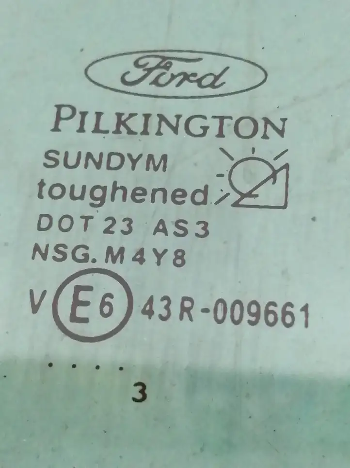 Ford Transit (2000 - 2006) 43R009661 Заднее боковое стекло — фото 2
