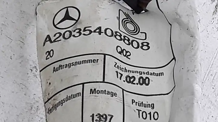 Mercedes-Benz C W203 (2000 - 2007) 413133418 Боковое зеркало с электроприводом — фото 2