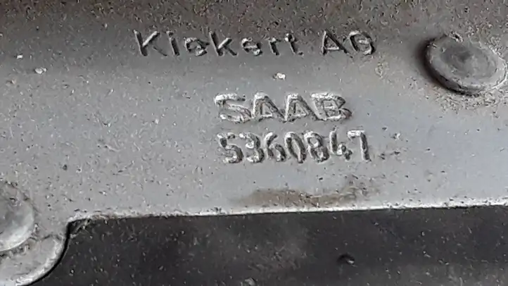 Saab 9-5 (1998 - 2005) 43R001167 Крышка багажника — фото 11