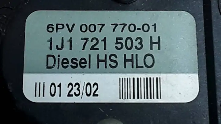 Seat Toledo II (1M) (1998 - 2006) 1J1721503H Педаль акселератора — фото 2