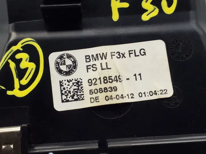 BMW 3 F30 F35 F31 (2012 - 2018) 9218549 Боковой воздушный дефлектор — фото 4