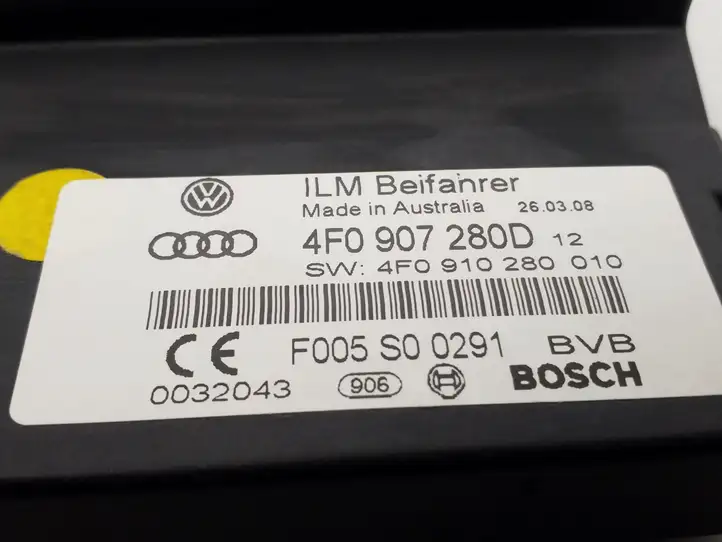 Audi Q7 4L (2005 - 2009) 4F0907280D Блок управления электропитанием — фото 3