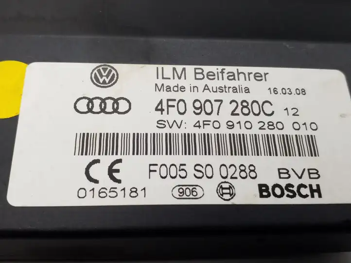 Audi A6 S6 C6 4F (2008 - 2011) 4F0907280C Блок управления электропитанием — фото 3