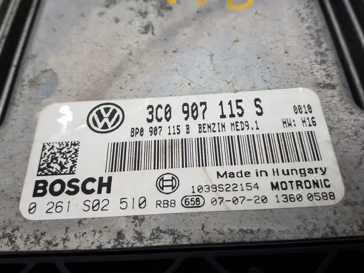 Volkswagen PASSAT B6 (2005 - 2010) 3C0907115S Блок управления двигателем (ECU) — фото 3